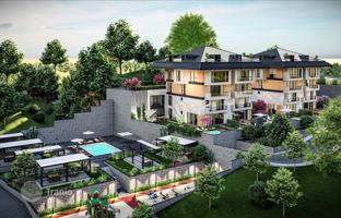 New low-rise residence with swimming pools, Istanbul, Turkey for From 66,686,000 TRY