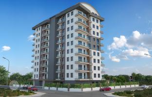 Residential complex with swimming pool, gym and barbecue area, 300 meters to the sea, Mahmutlar, Turkey for From 22,156,000 TRY
