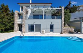 three-storey house with a swimming pool and an elevator, 750 meters from the beach, Theologos, Greece for 750,000 €
