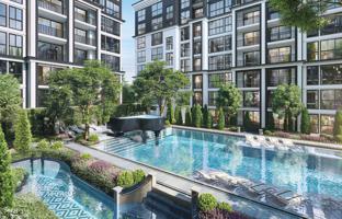 New residence with swimming pools, a garden and a spa center, Pattaya, Thailand for From $161,000