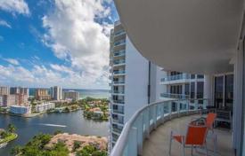 Modern flat with ocean views in a residence on the first line of the embankment, Aventura, Florida, USA for $1,220,000