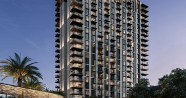 New Oria Residence with a garden and swimming pools near the canal, Ras Al Khor, Dubai, UAE