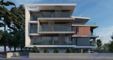 New low-rise residence with a swimming pool in the center of Paphos, Cyprus