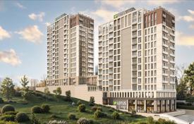 New residence with a swimming pool and a meeting room close to a metro station, Istanbul, Turkey for From $404,000