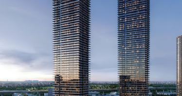 New Altan Residence with an infinity pool and a multifunctional room, Green Gate District, Dubai, UAE