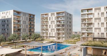 Residence with swimming pools at 700 meters from the sea, Limassol, Cyprus