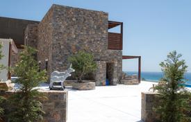 Supermodern villa with a slope to a private beach, Elounda, Crete, Greece for 24,500 € per week
