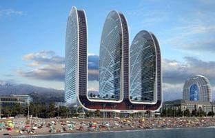 Studio apartment in new building 35 m² in Batumi for $150,000