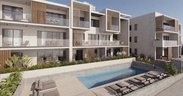 New residence with a swimming pool at 400 meters from the sea, Paphos, Cyprus