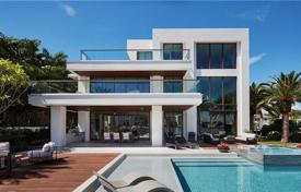 Modern villa with a backyard, a swimming pool, terraces and two garages, Fort Lauderdale, USA for $24,000,000