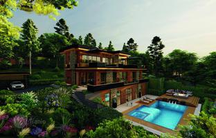 New complex of first-class villas with swimming pools in Durusu area, Istanbul, Türkiye for From 81,717,000 TRY