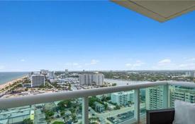 Bright apartment with ocean views in a residence on the first line of the beach, Fort Lauderdale, Florida, USA for $1,375,000