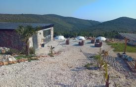 Authentic Stone Villa 115 m² with 5 Glamping Houses, 80 m² Terrace, 2,000 m² Plot – Luštica, Rose, Panoramic Sea and Mountain View for 285,000 €