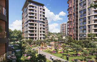 Residential complex with developed infrastructure, with views of the Golden Horn Bay, Istanbul, Turkey for From 17,086,000 TRY