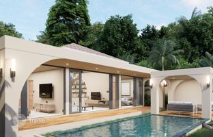 New complex of villas on the first sea line, 5 minutes from the beach, Samui, Thailand for From $268,000