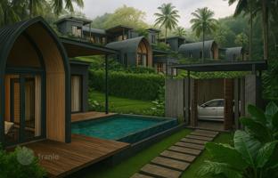 Complex of furnished villas close to Nathon Beach, Samui, Thailand for From $236,000