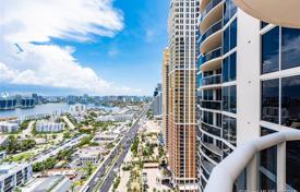 Stylish apartment with ocean views in a residence on the first line of the beach, Sunny Isles Beach, Florida, USA for $1,499,000