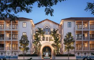 2-bedroom apartments in condo 181 m² in Coral Gables for $2,038,000