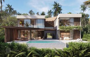 New complex of villas with swimming pools, terraces and sea views, Samui, Thailand for From $662,000