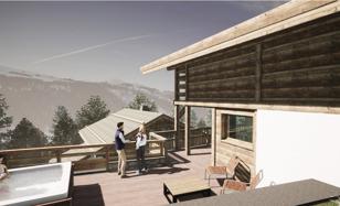New three-storey chalet with a terrace and a jacuzzi in a quiet area, La Clusaz, France for 2,680,000 €