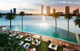 Two-bedroom apartment on the first line of the ocean in Aventura, Florida, USA for $1,100,000