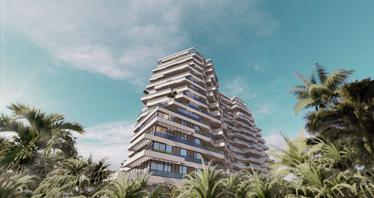 New Trinity Residence with a swimming pool and a water park, Arjan-Dubailand, Dubai, UAE