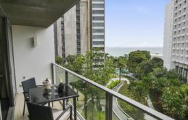 Studio in high-rise status complex with private beach for $213,000