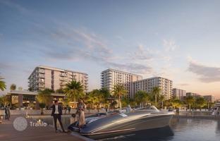New beachfront residential complex Porto View with a swimming pool, Port Rashid, Dubai, UAE for From $869,000