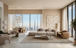 Duplex apartments in the new skyscraper DNWT Residences, Business Bay area, Dubai, UAE for From $1,205,000