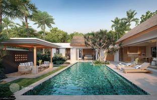 New guarded complex of villas with swimming pools and gardens close to an international school, Bang Tao, Phuket, Thailand for From $1,342,000