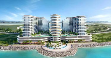 35 new flats in residential complex Trio Isle Queen B in Ras Al Khaimah