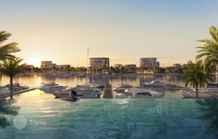 New residential complex Pier Point 1&2 with a picturesque view, a pool and green areas on the first sea line, Port Rashid, Dubai, UAE for From $2,638,000
