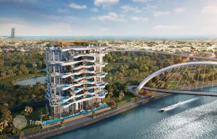 100 new villas in residential complex One Canal Safa Park in Al Safa for From $15,629,000