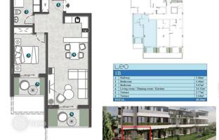 1-bedroom apartment 48 m² in Kumbor for 186,000 €