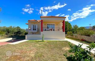 Two-level house with a fruit garden and sea views, Petalidi, Peloponnese, Greece for 390,000 €