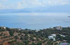 Seaview, hillside building land, Agios Nikolaos, Crete for 159,000 €