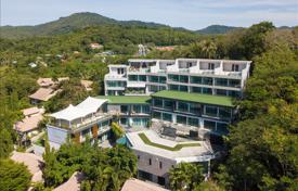Guarded residence with swimming pools at 800 meters from the beach, Phuket, Thailand for From $449,000