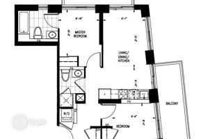 2-bedroom apartment in Richmond Street West for C$1,186,000