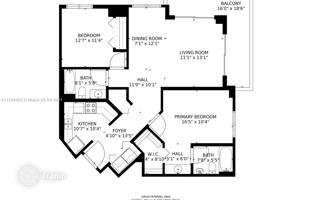 2-bedroom apartments in condo 91 m² in Miami for $475,000