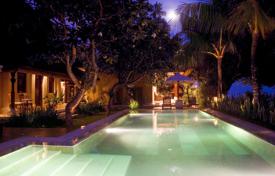 Luxury guarded Balinese-style villa with a swimming pool on the first sea line, Sanur, Bali, Indonesia for $9,800 per week