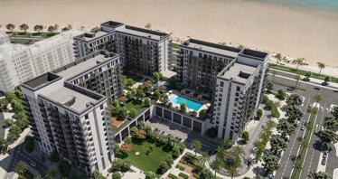 New residence with a swimming pool near the beach, Sharjah, UAE