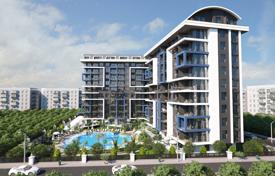 Duplex apartment in a new complex with a swimming pool and a sauna, Alanya, Turkey for $633,000