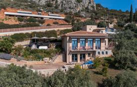Magnificent furnished villa with a fruit garden, an olive grove and sea views in Tolo, Peloponnese, Greece for 1,550,000 €