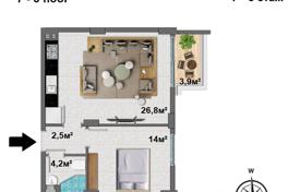 Apartment – Mahmutlar, Antalya, Turkey for $156,000