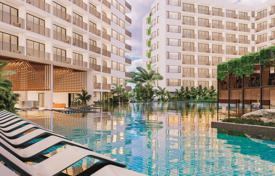 Modern residential complex with a large swimming pool opposite a shopping center in Chalong, Phuket, Thailand for From $67,000