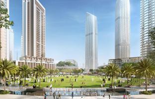 Modern apartments in a residence DCH Central Park with a garden and a fitness center, Creek Harbour, Dubai, UAE for $330,000