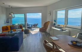 OPATIJA, POBRI — penthouse above the center of Opatija with garage, panoramic sea view for 535,000 €