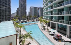 Two-bedroom apartment on the first line of the ocean in Miami, Florida, USA for $1,375,000