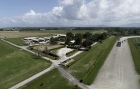 Estate in Tuscany with land, main house, outbuildings, an equestrian club in Marina di Pisa. Price on request