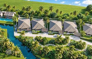 New complex of villas with swimming pool and townhouses, 650 meters from the coast, Ban Tai, Samui, Thailand for From $283,000